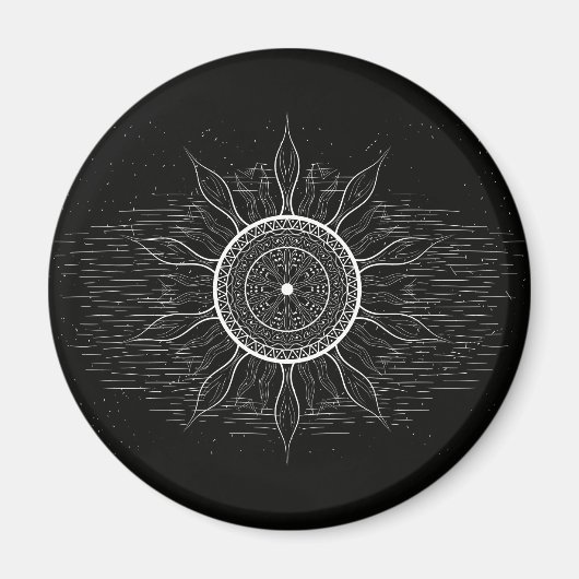 Zon Mandala 2 Magneet (Voorkant)