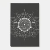 Zon Mandala 2 Post-it® Notes (Voorkant)