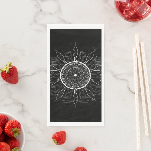 Zon Mandala 2 Servet (Insitu)