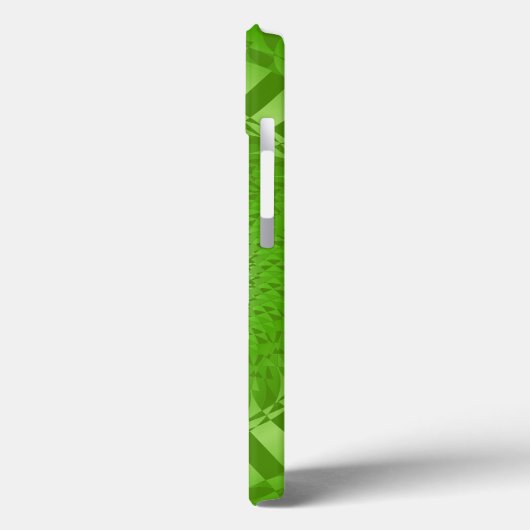 Zon Mandala groen Case-Mate iPhone Case (Achterkant / Links)