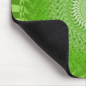 Zon Mandala groen Muismat (Hoek)