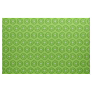 Zon Mandala groen Stof