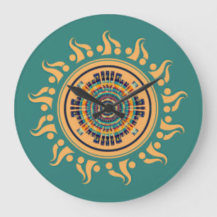 Zon Mandala Grote Klok