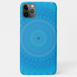 Zon Mandala Lichtblauw Case-Mate iPhone Case