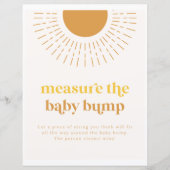 Zon meet Baby bump teken (Voorkant)