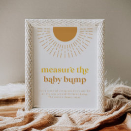 Zon meet Baby bump teken