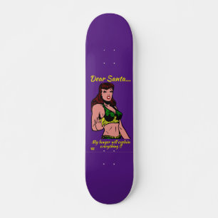 ZO'N. MIJN LAWYER ZAL... grappige kerst. Persoonlijk Skateboard