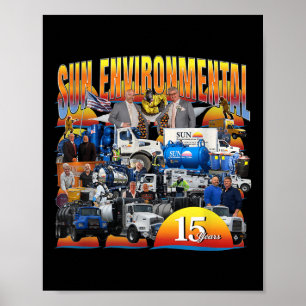 Zon Milieu Bedrijf Jubileum V2 Poster