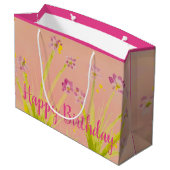 Zo'n Mooi Gebloemd Groot Cadeauzakje (Achterkant Gekanteld)
