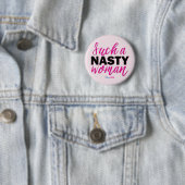 ZO'N NASTY VROUWEN // Hillary Clinton Button (In situ)