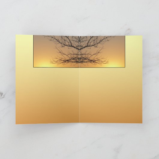 Zon neer kaart (Binnen)