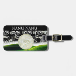 ZON OP DE MAAN BAGAGELABEL