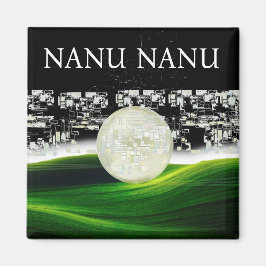 ZON OP DE MAAN MAGNEET