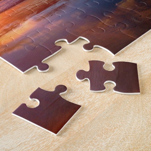 Zon op de Rocks Legpuzzel (Zijkant)