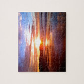 Zon op de Rocks Legpuzzel (Verticaal)