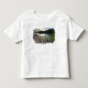 Zon op een klein meer kinder shirts