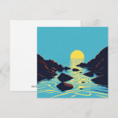 Zon op het water (Voorkant / Achterkant)
