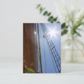 Zon op je nagels briefkaart (Staand voorkant)