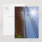 Zon op je nagels briefkaart (Voorkant / Achterkant)