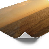 zon over de oceaan in Cabo Poster (Hoek)