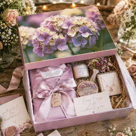 Zon Overgoten Lavendel Gele Hortensia Decoupage Tissuepapier