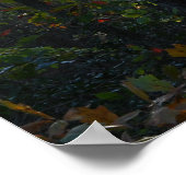 Zon piekt door Autumn Trees Poster (Hoek)