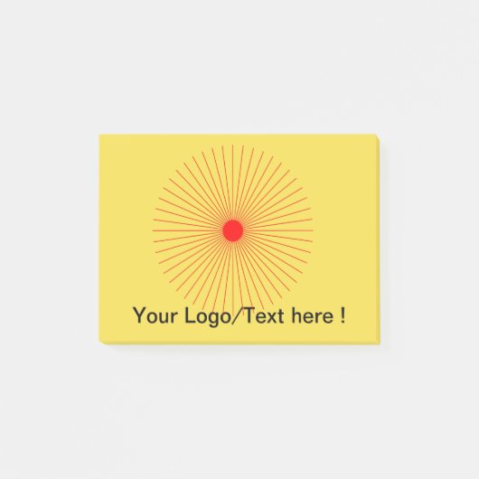 zon post-it® notes (Voorkant)