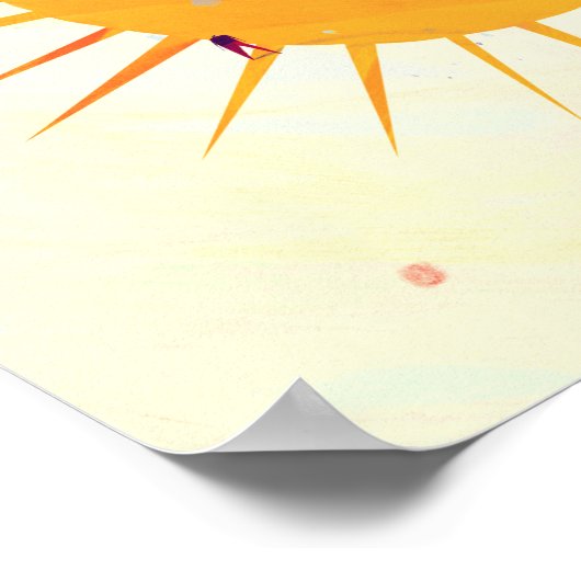 Zon Poster (Hoek)