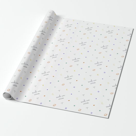 Zo'n Ram (Retro kleuren) Cadeaupapier (Uitgerold)