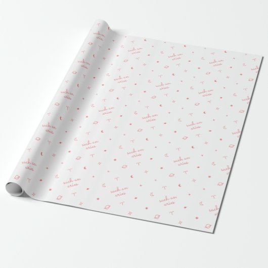 Zo'n Ram (wit) Cadeaupapier (Uitgerold)