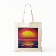 Zon reflectie Canvas tas