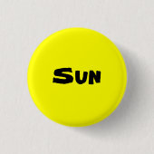 Zon Ronde Button 3,2 Cm (Voorkant)