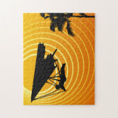 zon scène zweefvliegen legpuzzel (Verticaal)