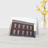 Zo'n schande kaart (Gele Bloem)