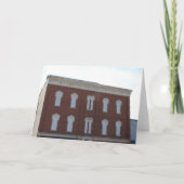 Zo'n schande kaart (Voorkant)