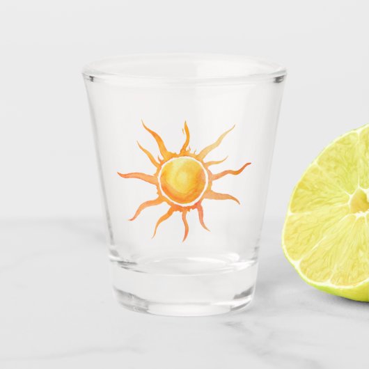 Zon Shot Glas (Voorkant)