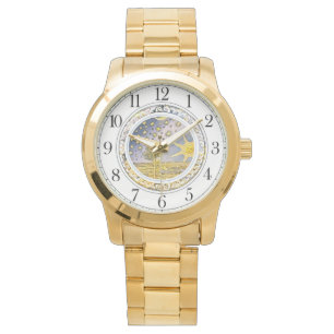 Zon Sterren Celestial Horloge