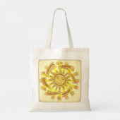 Zon Sterren Tote Bag (Achterkant)