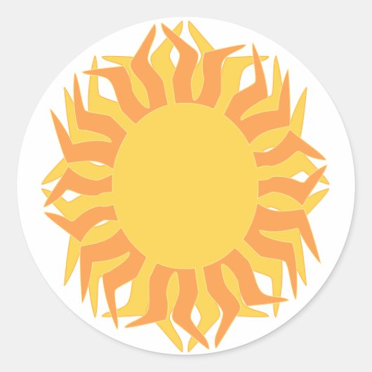 zon stickers (Voorkant)