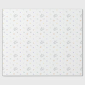 Zo'n Stier (Retro kleuren) Cadeaupapier (Vlak)