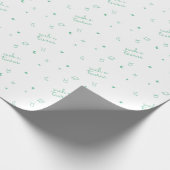 Zo'n Stier (Wit) Cadeaupapier (Hoek)