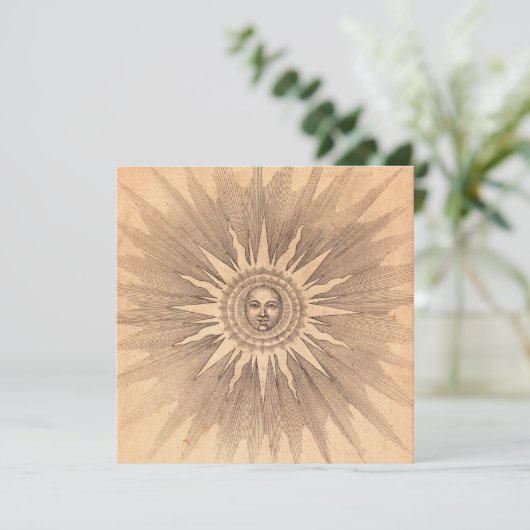 Zon straalt  uit | (Staand voorkant)