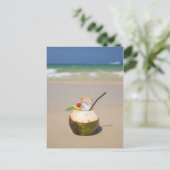 zon strand thailand briefkaart (Staand voorkant)