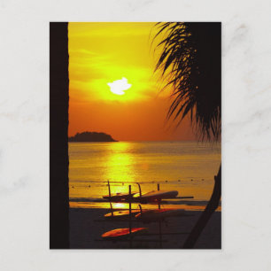 zon strand thailand briefkaart