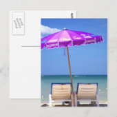 zon strand thailand briefkaart (Voorkant / Achterkant)