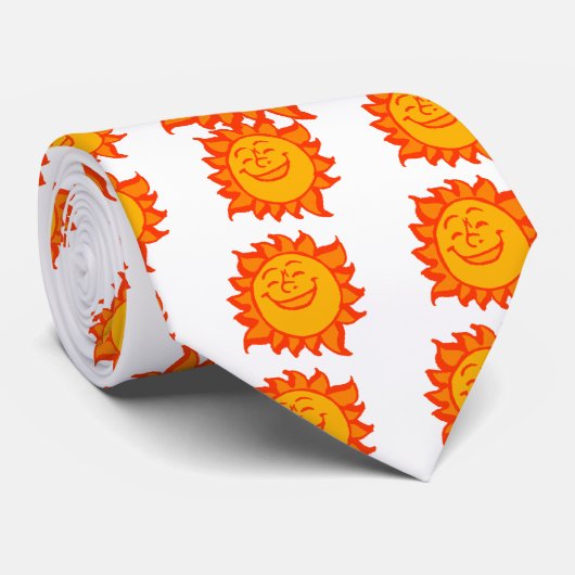 Zon Stropdas (Opgerold)