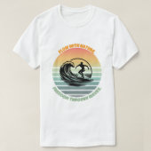 Zon, Surf en ziel 🌊 T-shirt (Design voorkant)