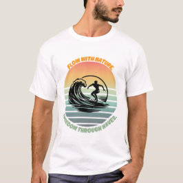 Zon, Surf en ziel 🌊 T-shirt