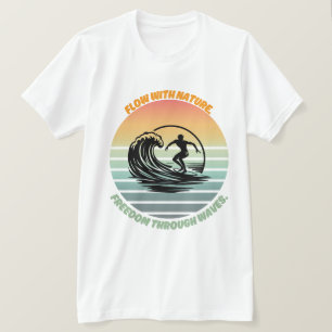 Zon, Surf en ziel 🌊 T-shirt