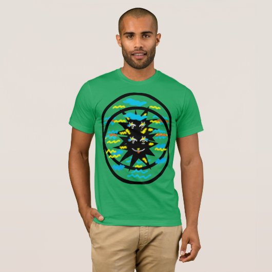 Zon T-shirt (Voorkant volledig)